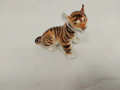 Buy Vintage Russia Made In USSR Lomonosov Tiger Cub Figure Figurine • 35£