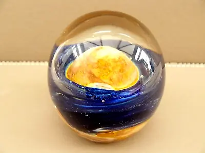 Buy Mtarfa Hand Made Paperweight  **  Planetary ** Design      Signed To Base • 10£