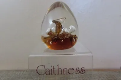 Buy Beautiful Caithness GOLDEN JUBILEE MOONBEAM Paperweight - 1952-2002  - (ref.623) • 12.99£