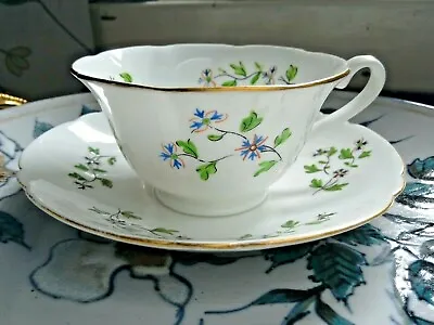 Buy Beautiful ,  The Foley China ,  Century Shaped Trio,periwinkle Pattern • 95£
