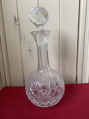 Buy Clear Cut Glass Decanter  • 3£