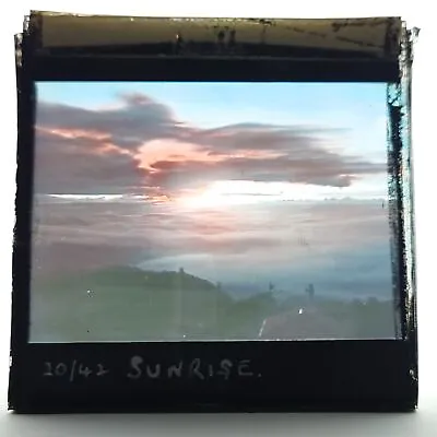 Buy Sunrise In Darjeeling West Bengal 1930s Magic Lantern Slide • 11.24£
