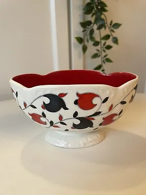 Buy Vintage Hand Painted Charlotte Rhead Porcelain Mantle Vase Mid Century Art Deco • 22.49£