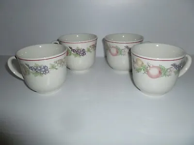 Buy 4 Boots Orchard Fruits Cups Vintage Mug England • 9.95£