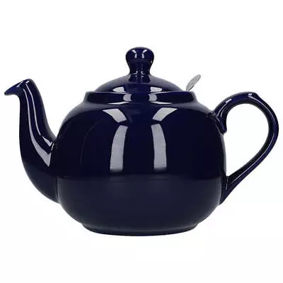 Buy London Pottery Farmhouse Filter 6 Cup Teapot Cobalt Blue • 34.95£