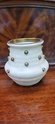 Buy Charlotte Rhead For Crown Ducal Art Deco Cream And Bronze Vase • 32£