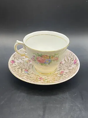 Buy Colclough China Tea Cup And Saucer Genuine Bone China Made In Longton England • 9.50£