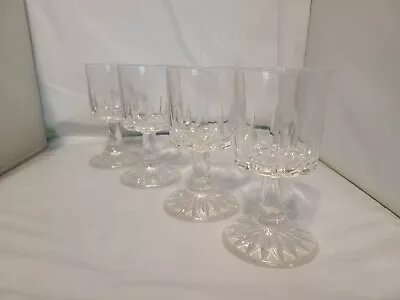 Buy Liqueur Glass Set Of 4 Italian Vintage Crystal Cordial Glasses, Nice! • 16.96£