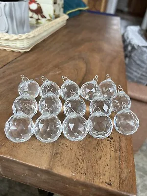 Buy Glass Baubles 15 Heavy Ornaments Christmas Decorations Ornaments • 10£