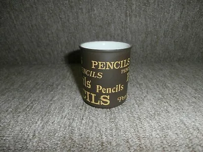 Buy Hornsea Pottery Lancaster Vitramic Brown Pencil Pot 3  • 9.99£