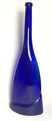 Buy Cobalt Blue Glass Decorative Genie Style Bottle X Large H 19” (49cm) • 22.99£