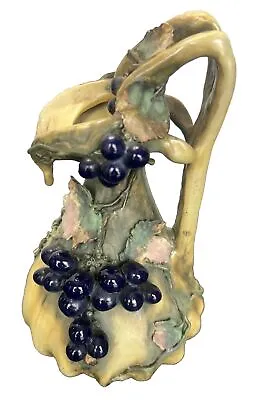 Buy Antique Edda Stellmacher Amphora Pitcher Vase Austrian Turn Teplitz Heliosine  • 284.59£