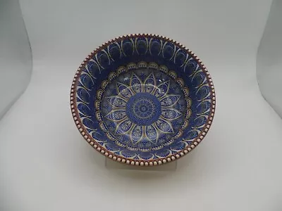 Buy Del Rio Salado Art Pottery Blue Multicoloured Serving Bowl Olives Tapas Spain J2 • 15£