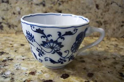 Buy BLUE DANUBE CHINA WITH RIBBON BANNER COFFEE TEA CUP  Set Of 2 Original Banner • 18.99£