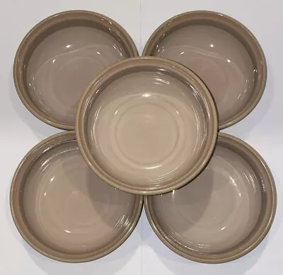 Buy Noritake Stoneware NOS Set Of 5 Bowls SUNSET MESA 8663 Soup Cereal 6.3” Taupe • 33.37£