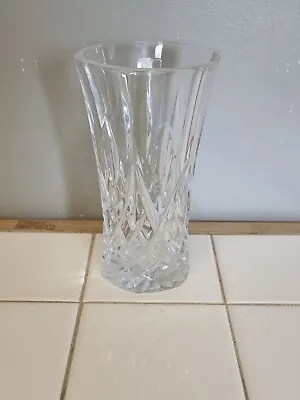 Buy Tyrone Crystal Glass Vase Diamond Shape Design - • 7£