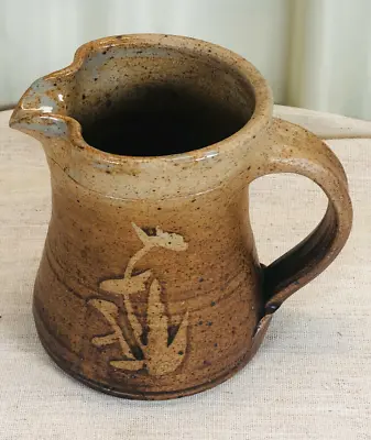 Buy Vintage Studio Pottery Earthernware Jug 11.5 Cm Tall Rustic Country Cottage Styl • 7.50£