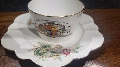 Buy Queen Victoria Diamond Jubilee Sixty Years. The Foley China Cup And Saucer • 61.42£