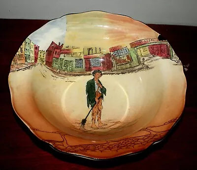 Buy Vintage Royal Doulton Dickens Ware Bowl “ Poor Jo” D 5175 • 10£