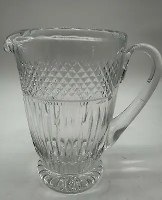 Buy Royal Brierley Crystal Glass Pitcher - Water Jug - Signed -#1008 • 24.99£