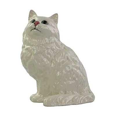 Buy Beswick Cat, 1867, Persian Seated In White ( Stock Item F) • 22£