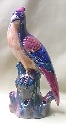 Buy Rare Hancock & Sons Rubens Ware Exotic Bird Figurine/Vase - 1920's • 55£