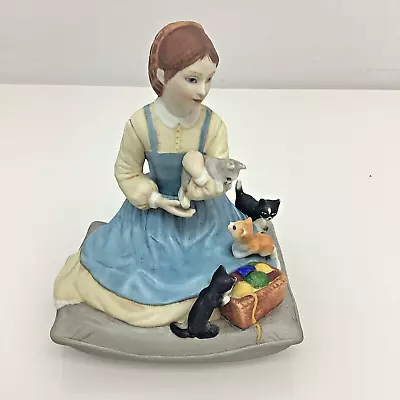 Buy 1983 Franklin Porcelain Figurine From Little Women By Tasha Tudor BETH AC • 9.99£