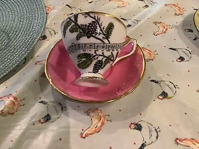 Buy Taylor Kent Bone China Cup And Saucer American State Flower • 2.99£