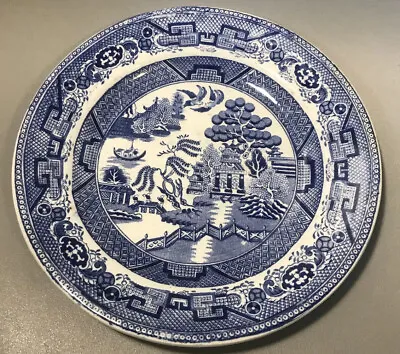 Buy Antique Stone Ware Decorative Willow Plate By R. Hammersley 5 Generations!! • 12.46£