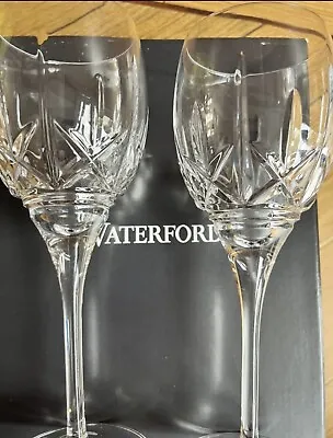Buy Waterford Crystal Eimer Double Old Fashioned Wine Glasses Pair New • 70£