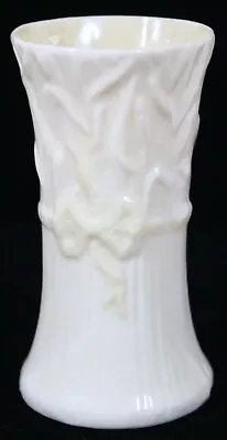 Buy Rare Vintage Belleek Limpet Pattern Mini Irish Porcelain Bow Vase 3.75  Tall New • 19.17£