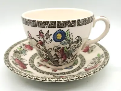 Buy Vintage Johnson Brothers Indian Tree Breakfast Cup And  Saucer, Teacup  • 4.99£