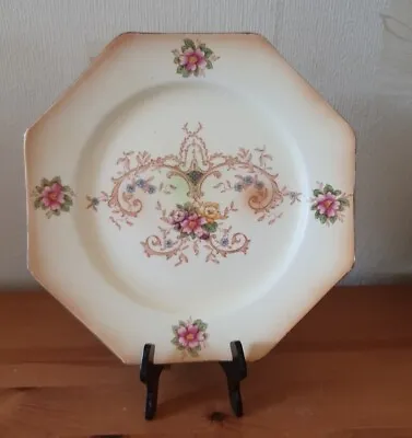 Buy Crown Ducal Ware Louis Design Octagonal Ceramic Plate • 4£