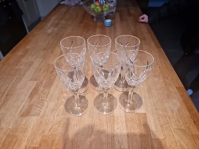 Buy 6 Waterford Crystal “Signature”  Red Wine Glasses, EXCELLENT CONDITION  • 10.50£