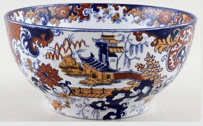 Buy Large Bowl Ridgways Chinese Japan, Corey Hill Pattern 5619 Imari Colours • 20£