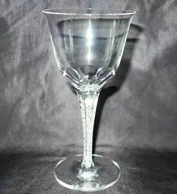 Buy Lalique French Crystal TREVES Burgundy Wine Glass, 6 1/2  Tall • 77.20£