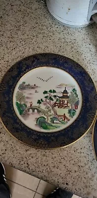Buy Antique Staffordshire Crown China Plates + Arthur Wood Teapot • 20£