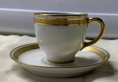 Buy Antique Wm Guerin & Co. Limoges Porcelain Tea Cup & Saucer  • 13.43£