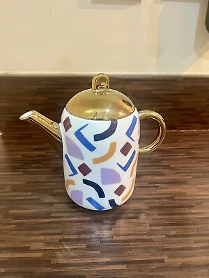 Buy John Lewis Fine China Ceramic Small Teapot Super Design Abstract Art • 11.99£
