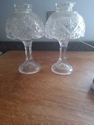 Buy Vintage Glass Fairy Candle Lamps • 25£