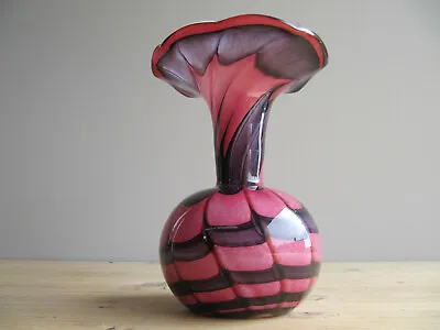 Buy Vintage Mtarfa Art Glass Vase - Signed  • 20.90£