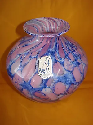 Buy Antique Big Vase Ball Glassware Of Passavant La Rochère - Antique French • 95.98£