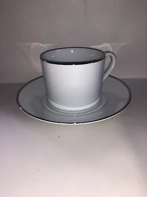 Buy Royal Worcester Classic Platinum China Cup And Saucer • 7.99£