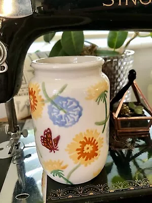 Buy Bnwt Designer EMMA BRIDGEWATER DANDELION Butterfly Vase JAR 1st QUALITY Lovely • 38£