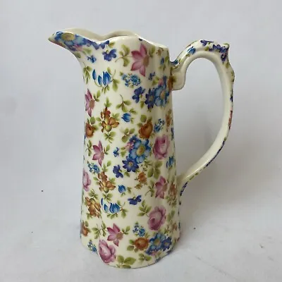 Buy Lord Nelson Ware Floral Design Decorative Edwardian Style Jug 19cm • 18.95£