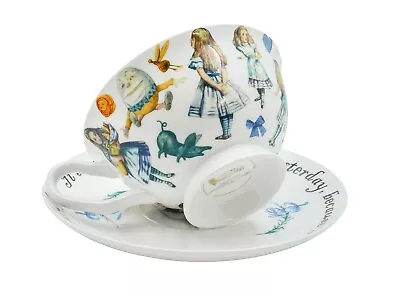 Buy Tea Cup & Saucer Set Alice / Fine China / 210 Ml (7 Fl Oz) • 14.99£