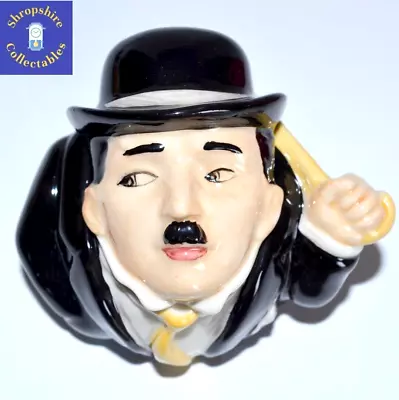 Buy Kevin Francis Face Pot Charlie Chaplin A Day Without Laughter Is A Day Wasted • 14.75£