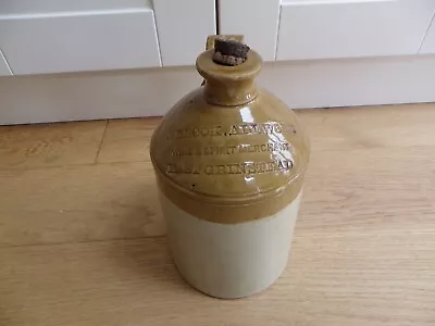 Buy Vintage Small Stoneware Bottle Flagon • 10.99£