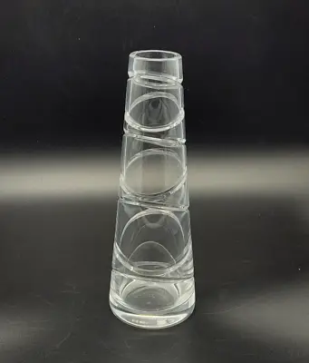 Buy Jasper Conran Aura Waterford Irish Lead Crystal Cut Glass Stem Vase 8  (20.6cm) • 39.99£