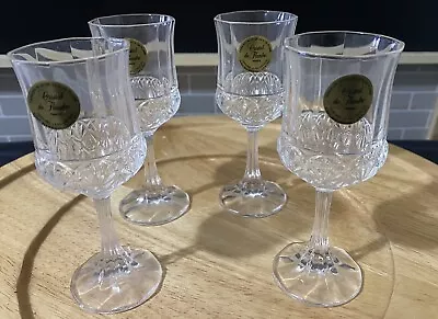 Buy Cristal De Flandre Fascination With Box Wine Goblets Glasses 24% Lead Crystal • 17.49£